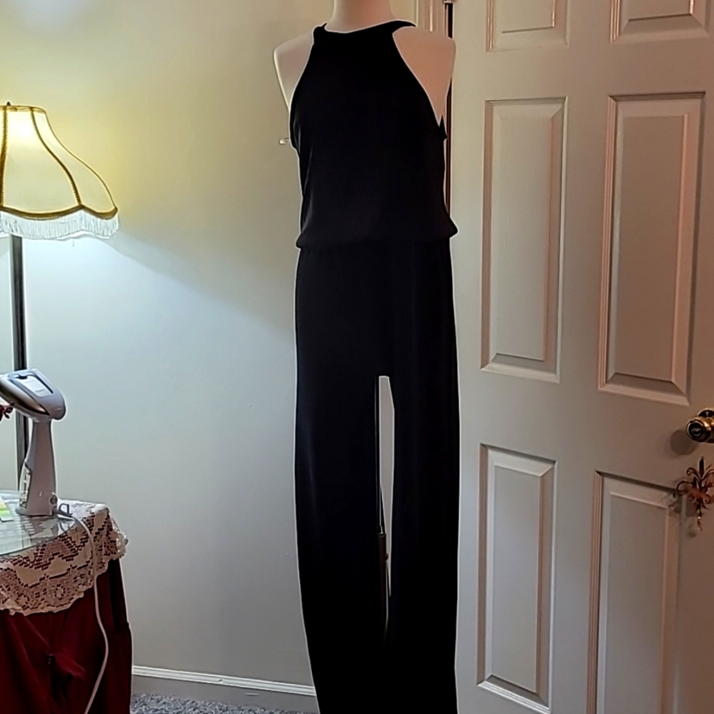 Women's Lg black elegant jumpsuit